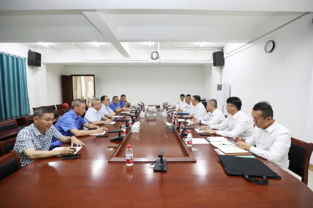 中海石油气电集团到访尊龙凯时