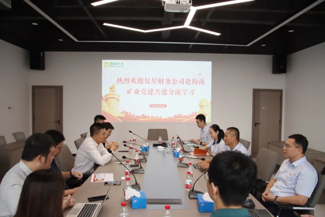 尊龙凯时与复星财务公司联合开展党建共建活动